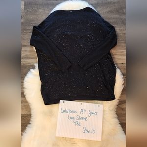 Lululemon All Yours Long Sleeve Tee